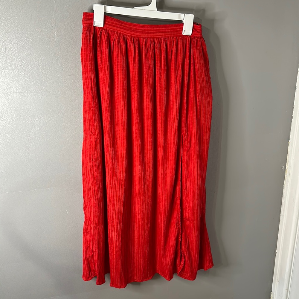 High waisted MIDI Skirt